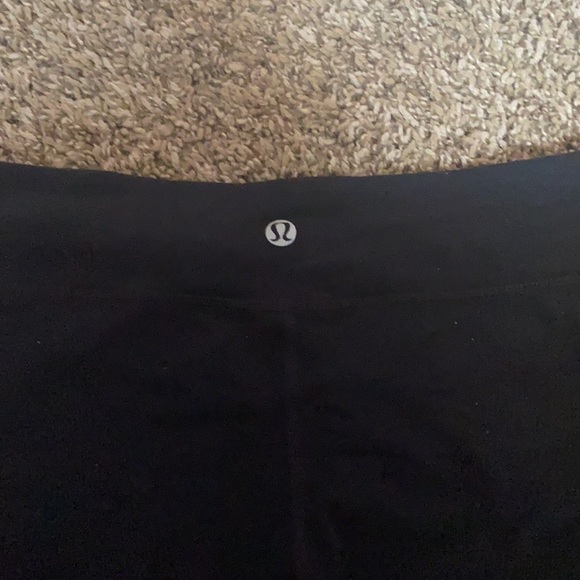 Black lululemon yoga pants. - Picture 2 of 3